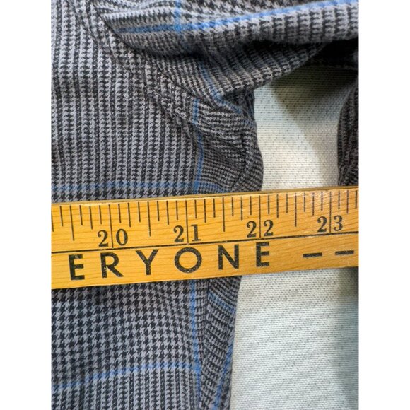 Eddie Bauer Classic Fit Mens Large Button-Up Shirt Gray Blue - Picture 7 of 10